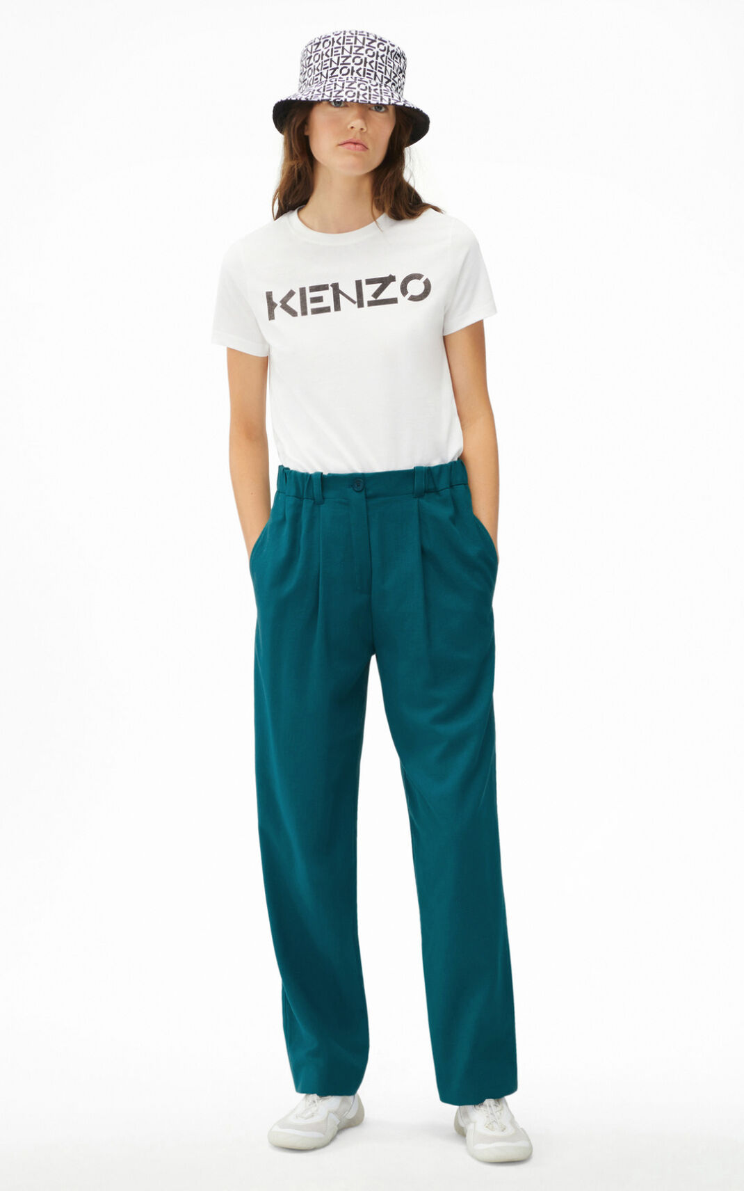 Kenzo Fitted スウェットパンツ レディース 青 - RXSNLK683